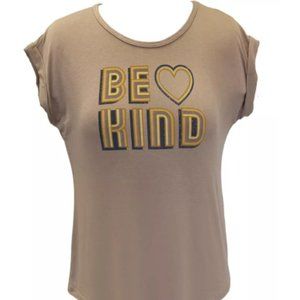 Style & Co Be Kind Graphic Print Top